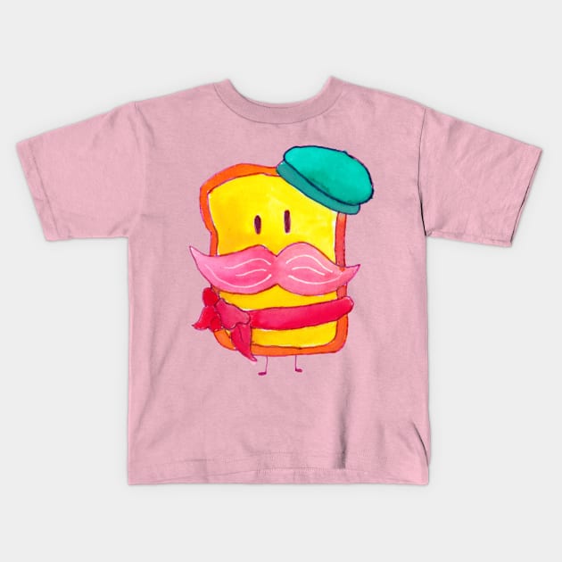 French Toast Kids T-Shirt by Reel Fun Studios